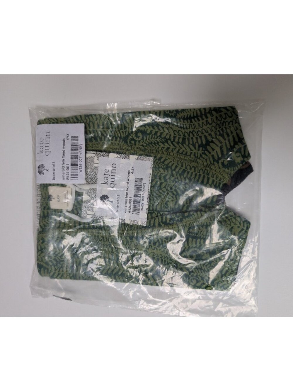 Kate Quinn The Woods Emerald Fern Frond Beluga Insects Bugs Underwear Boxers 4/5